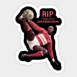 RIP Jean Pierre Adams 1948-2021 Sticker